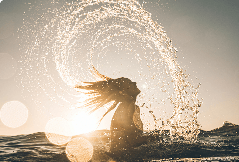 hair-splash